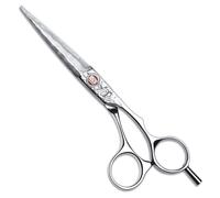 KASHO Ciseaux à cheveux Damascus Offset 6"