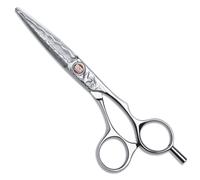 KASHO Ciseaux à cheveux Damascus Offset 6,5"