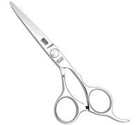 Kasho Ciseaux de coupe de cheveux décalés Série Chrome Longueur 5,5 cm