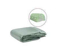 Couverture de Remplacement de Serre (45 m²) 300x1500x200 cm Vert Housse vidaXL