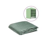 Vidaxl Couverture De Remplacement Serre (6,5025 M?) 255x255x194cm Vert Vert