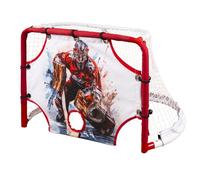 Kasifei Mini filet de hockey en acier avec tuteur de tir, 76,2 x 50,8 cm très résistant pour enfants