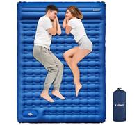 KASIMO Matelas Gonflable 2 Personnes Autogonflant avec Coussin Pompe à Pied - Étanche Compact pour Tent Camping Randonnée Trekking - 140 x 200 cm, 12 cm d’épaisseur