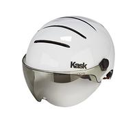 Kask Casque vélo Urban Lifestyle – Mentonnière éco-cuir, intérieur CoolMax® – L Blanc Loisir