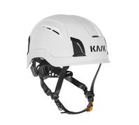 KASK Zenith X Air Casque de protection, casque de chantier, casque d'escalade, casque de travail, molette de taille 52-63 cm, système de ventilation, couleur : blanc