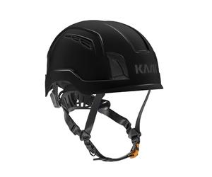 KASK Zenith X Air Casque de protection, casque de chantier, casque d'escalade, casque de travail, molette de taille 52-63 cm, système de ventilation, couleur : noir