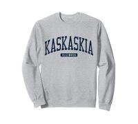 Kaskaskia Illinois IL College University Style Bleu Sweatshirt