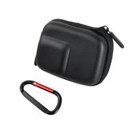 Kaslaider Mini Sac de Rangement pour Go Pro Hero 13/12/11//10/9/8/7/6, Sac Étui de Transport pour DJI Osmo Action, Caméra d'action AKASO/Campark/YI et Plus, Noir