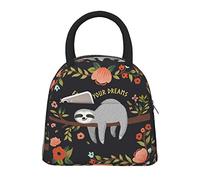 kaslhsQ Follow Your Dream Grand sac à déjeuner réutilisable pour homme et femme, pour l'école, le bureau, le travail (10 l)