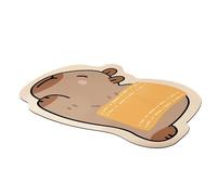 Kasmole Absorbant Tapis De Bain | Absorbant Mignon Capybara Tapis De Salle De Bain, de Douche pour Chambre d'enfant Salle de Extérieure Baignoire Douche Toilettes Appartement Hôtel