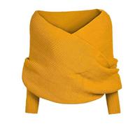 Kasmole Écharpe À Manches,Écharpe Pull À Manches Chaud Doux Confortable | Écharpe multifonctionnelle avec manches Manchons de bras confortables, style mains libres, enveloppe polyvalente
