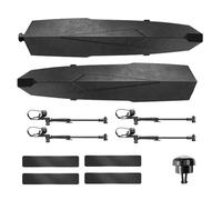 Kasmole Garde-Boue pour Vélos,Accessoires De Cyclisme Réglables À Libération Rapide | Protège-Boue VTT,pour VTT Route Motocross Rue Course Trajet Quotidien Randonnée Urbain Cour Allée Chemin