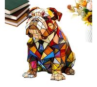 Kasmole Lampe Petit Chien,Lumière D'ambiance Artistique Thème Canin - Veilleuse de Table pour Chambre d'Enfant Chevet Lecture Hôtel Chambre à Coucher Salle de Bain Camping