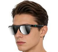 Kasmole Lunettes AI intelligentes | Lunettes de Traduction Sans Fil en Temps Réel - Connectées Sans Fil - Pour voyage, affaires, réunion, extérieur, conférence, éducation