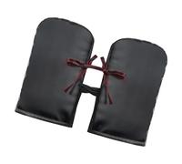 Kasmole Manchons De Guidon - Manchons Chauds Coupe-Vent Etanches Bandes Réfléchissantes,Moufles De Guidon pour Vélo - pour Route De Montagne, Quotidien, Week-End, Extérieur, Navette, Excursions