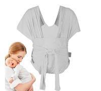 Kasmole Porte-bébé nouveau-né, écharpe de portage | Porte-bébé ergonomique et confortable,Écharpe de portage pré-emballée pour bébé, porte-bébé pour tout-petits, enveloppe saine pour les nouveau-nés