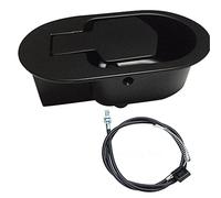 Kasmole Remplacement de la poignée du fauteuil inclinable - Poignée inclinable en métal câble - Poignée de traction de levier de libération de canapé de chaise de canapé, remplacement de câble de