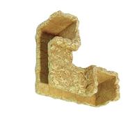 Kasmole Tunnel à Crevettes | Habitat de Repos en Résine pour Animaux,Grotte Tunnel pour Aquarium - pour Élevage Cachette Intérieur Extérieur