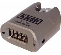Kasp K11960XD Cadenas fermeture différente argent avec serrure à combinaison