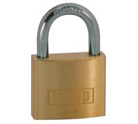 Kasp K12050 Cadenas 50 mm fermeture différente or-jaune avec serrure à clé