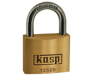 Kasp K12525D Cadenas en Laiton Premium 25 mm