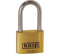 Kasp K12540L40A1 Cadenas en laiton Premium 40 x 40 mm s'entrouvant