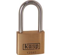 Kasp K12540L40A5 Cadenas En Laiton Premium - 40x40mm - Long Verrou - KA25405