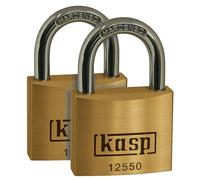 Kasp K12550D2 Cadenas En Laiton Premium - 50mm - Double