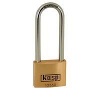 Kasp K12550L80A1 Cadenas En Laiton Premium - 50x80Mm - Long Verrou - KA25501