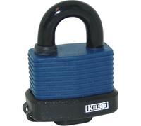 Kasp Security Cadenas K13545D 63 mm bleu fermeture différente avec serrure à clé