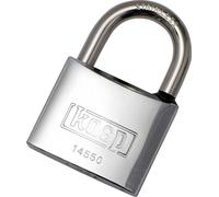 Kasp K14550A1 Cadenas 50 mm fermeture universelle acier inoxydable avec serrure à clé