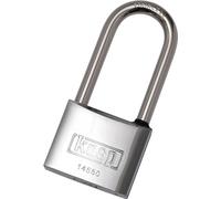 Kasp K14550L63D Cadenas 50 mm fermeture différente acier inoxydable avec serrure à clé