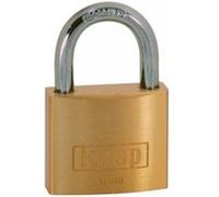 Kasp Security Cadenas K12040A1 avec serrure à clé Or jaune