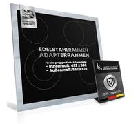 Kasper Solutions Cadre adaptateur pour plaques de cuisson - 100% adapté à votre plaque - Cadre adaptateur plaque/entourage de plaque - Pour une expérience de cuisson en toute sécurité ! Ruban
