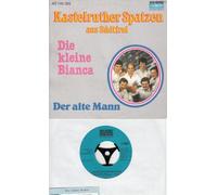KASTELRUTHER SPATZEN - KASTELRUTHER SPATZEN aus Südtirol / Die kleine Bianca / Der alte Mann / Bildhülle mit ORIGINAL Musikbox Etikett / KOCH-RECORDS # AS 145.355 / Österreichische Pressung / 7" Vinyl Single Schallplatte