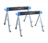 KASTFORCE KF3005 Chevalet de sciage pliable avec pieds pliables Capacité 1000 kg