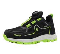 Kastinger Preiner Low XT Ktx Chaussure de randonnée, Noir de Jais et Citron Vert, 32 EU