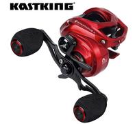 KastKing Spartacus II moulinet Baitcasting Ultra lisse 8KG traînée maximale 7 + 1 roulements à billes 7.2: 1 rapport de vitesse haute vitesse bobine de pêche Black