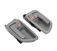 KASturrboo Lot de 2 poignées de porte intérieure pour Sequoia 2004-2006 Tundra 2001-2007 (cabine double uniquement), avant arrière gauche conducteur et côté passager droit Poignée intérieure