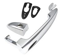 KASturrboo Poignée de Porte Extérieure pour Lancia Ypsilon Destra 2003-2011 Avant Gauche 735409026 735409024 Brillant