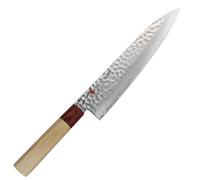 Kasumi KURO Veritable Couteau Japonais Chef 21 cm nature/rouge
