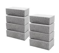 KASURE 8 Pcs Nettoyage Grille Barbecue, Blocs Réutilisables de Nettoyage Pierre, 10×7×4 cm Pierre Abrasive Crepiere, Utile pour Nettoyer Grills/Griddles/Four Carreaux