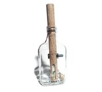 kasuro Coffre-fort à énigme bouteille et vis | bouteille cadeau | emballage à énigme pour mariage, événements spirituels comme communion ou confirmation, anniversaire, cérémonie