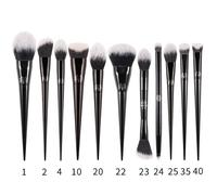 Kat Von D Ensemble De Pinceaux De Maquillage Et Kit Fond De Teint Blush Surbrillance Correcteur Poudre Sculptant Fard À Paupières Brosse Kvd Marque Pinceau De Maquillage - Type Kvd 5-11-1