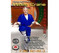 Kata Bunkai Series White Crane - Tsuki-naka Kata Volume 1 (3 Disc Set) By Patrick McCarthy Hanshi