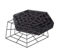 Katai - Lot de 40 filets de protection en plastique pour bassin - Dissuasif flottant avec 4 attaches pour plantes de jardin