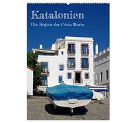 Katalonien - Die Region der Costa Brava (Wandkalender 2026 DIN A2 hoch), CALVENDO Monatskalender: Katalonien hat viel mehr zu bieten als die überlaufenen Strände der Costa Brava