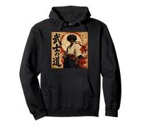 Katana Afro Samurai Warrior Black History Month Katana Vintage Art Sweat à Capuche