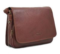 Besace homme en cuir KATANA - marron 6475 Marron