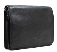 Katana - Besace homme en cuir - noir - 38.5 x 30 x 7 cm - Noir